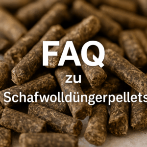 Link zur Fragen und Anwortenseite von Schafwollpellets