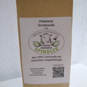 Schafwolldünger direkt vom Schäfer in Pelletform - 250g