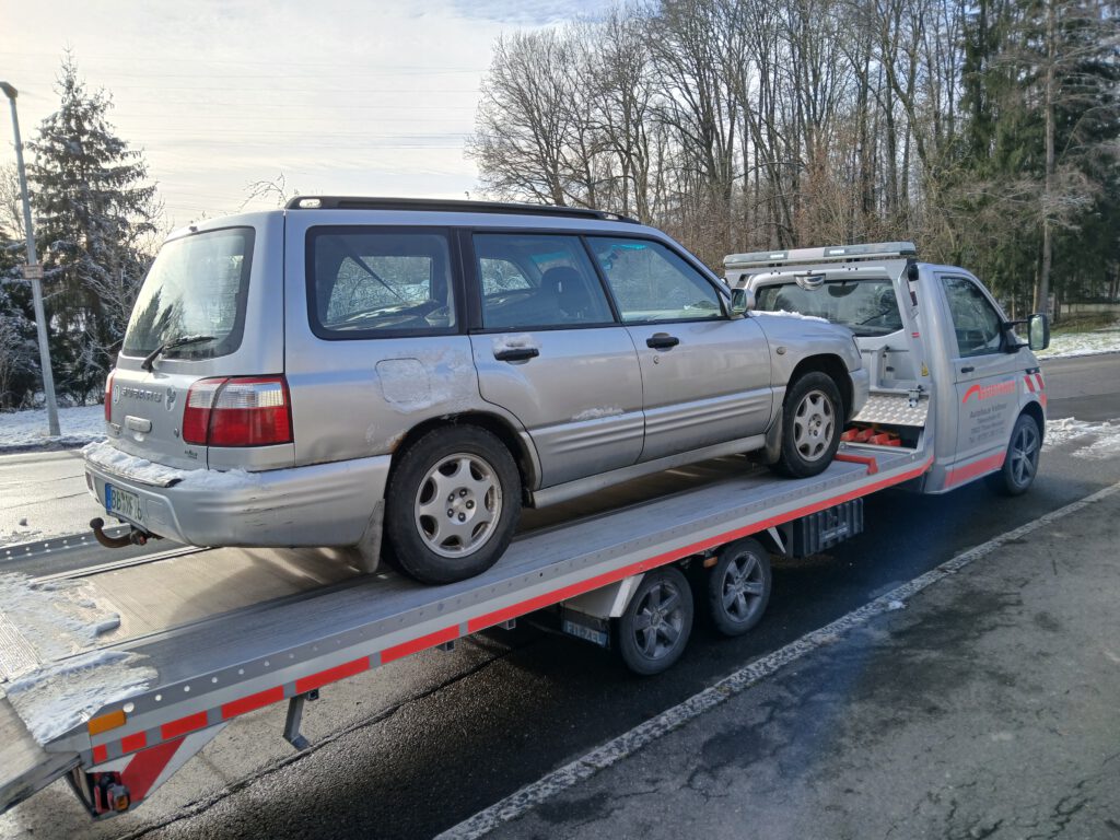 Treue Dienste hat der Subaru Forester für die Schafhaltung geleistet. Dieser wurde Anfang Januar verkauft