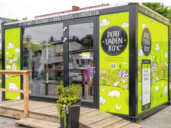 Dorfladenbox Herrenberg – moderner SB-Laden mit regionalen Produkten