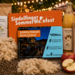 Sindelfingen Week mit Sindelfinger Schlückle sowie Schafwolldünger und Apfelsaft aus der Familienschäferei Bernd Spindler